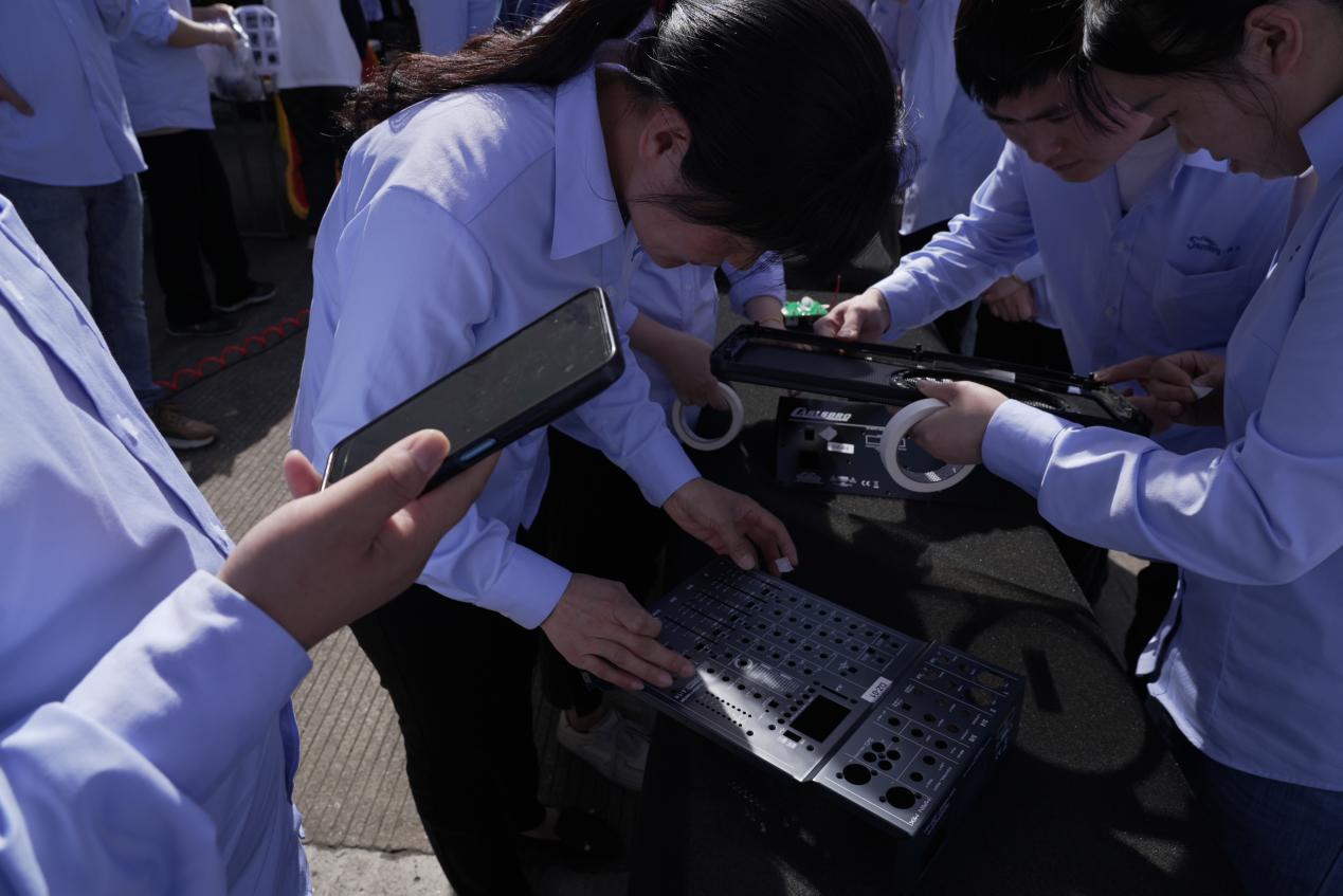 音王開展“弘揚(yáng)工匠精神、鑄造音王精品”主題活動